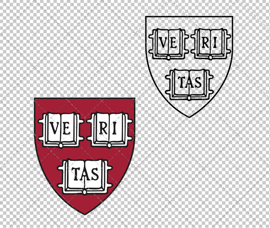 Harvard Crimson Secondary 1965, Svg, Dxf, Eps, Png - SvgShopArt