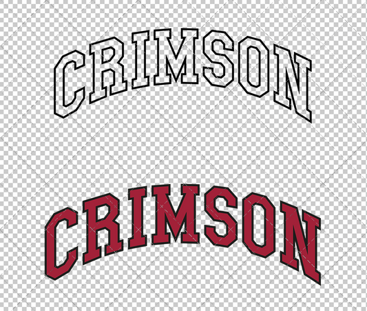 Harvard Crimson Wordmark 2002 003, Svg, Dxf, Eps, Png - SvgShopArt