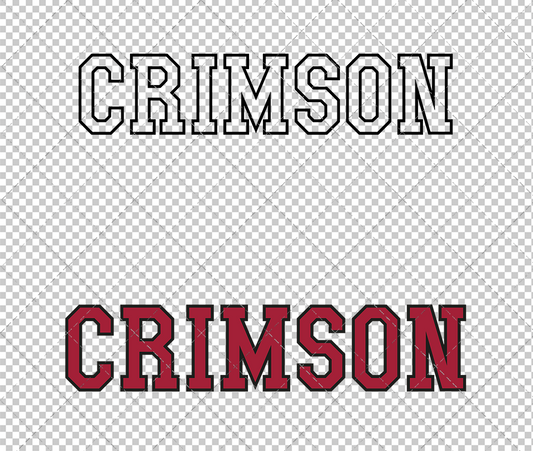 Harvard Crimson Wordmark 2002, Svg, Dxf, Eps, Png - SvgShopArt
