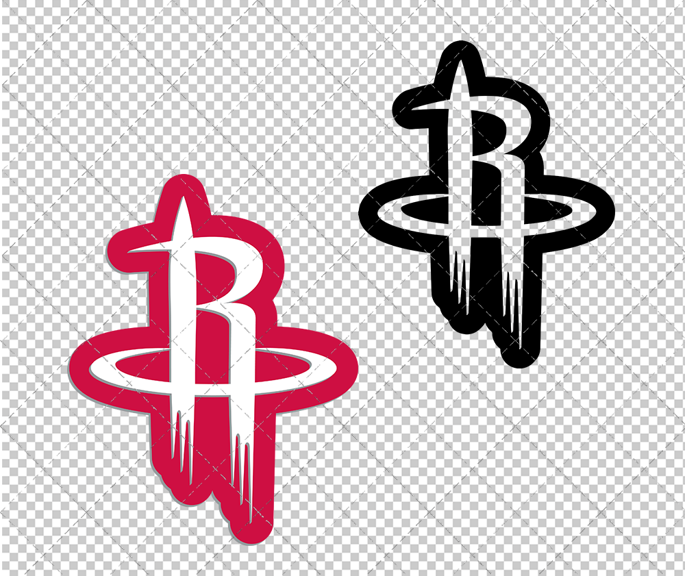 Houston Rockets Concept 2019 002, Svg, Dxf, Eps, Png - SvgShopArt