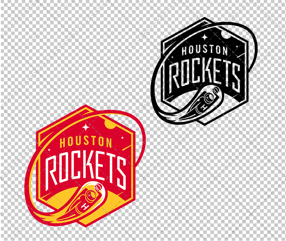 Houston Rockets Concept 2019 003, Svg, Dxf, Eps, Png - SvgShopArt