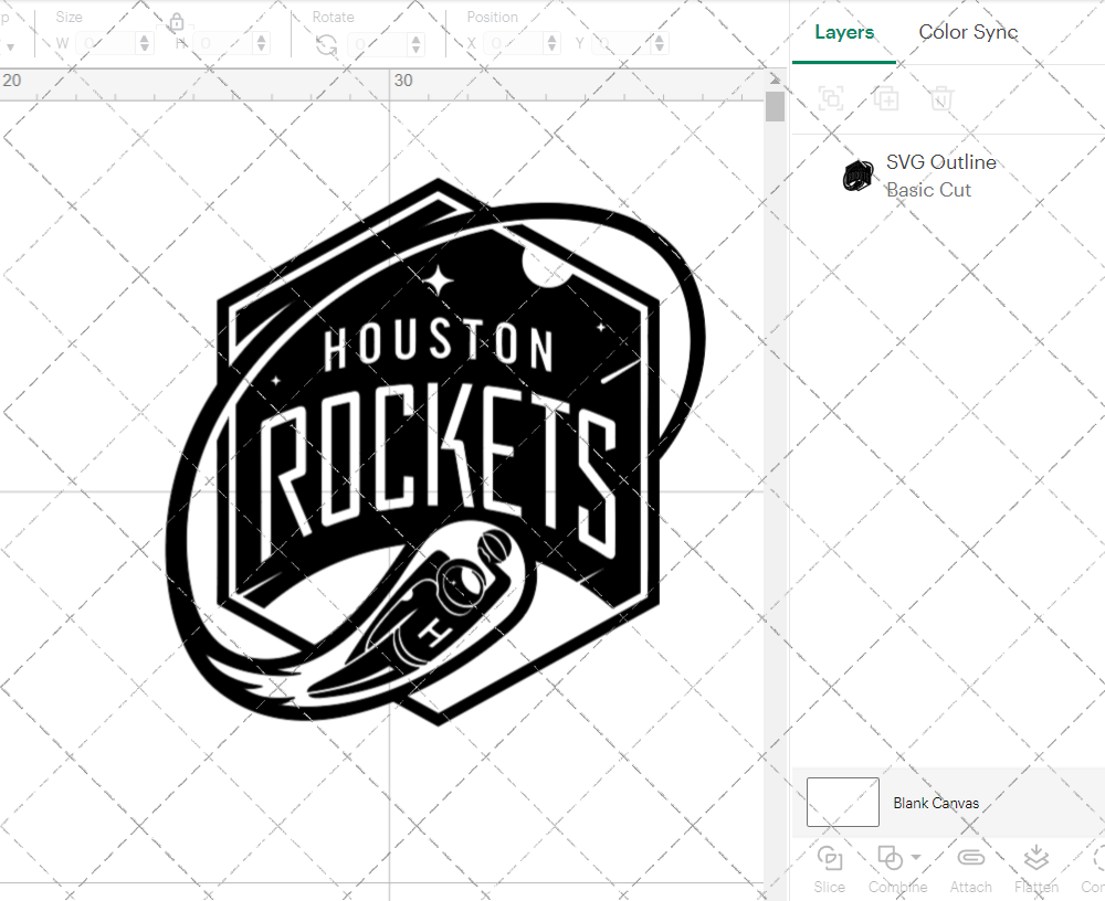 Houston Rockets Concept 2019 003, Svg, Dxf, Eps, Png - SvgShopArt