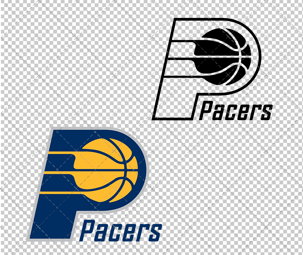 Indiana Pacers 2005, Svg, Dxf, Eps, Png - SvgShopArt