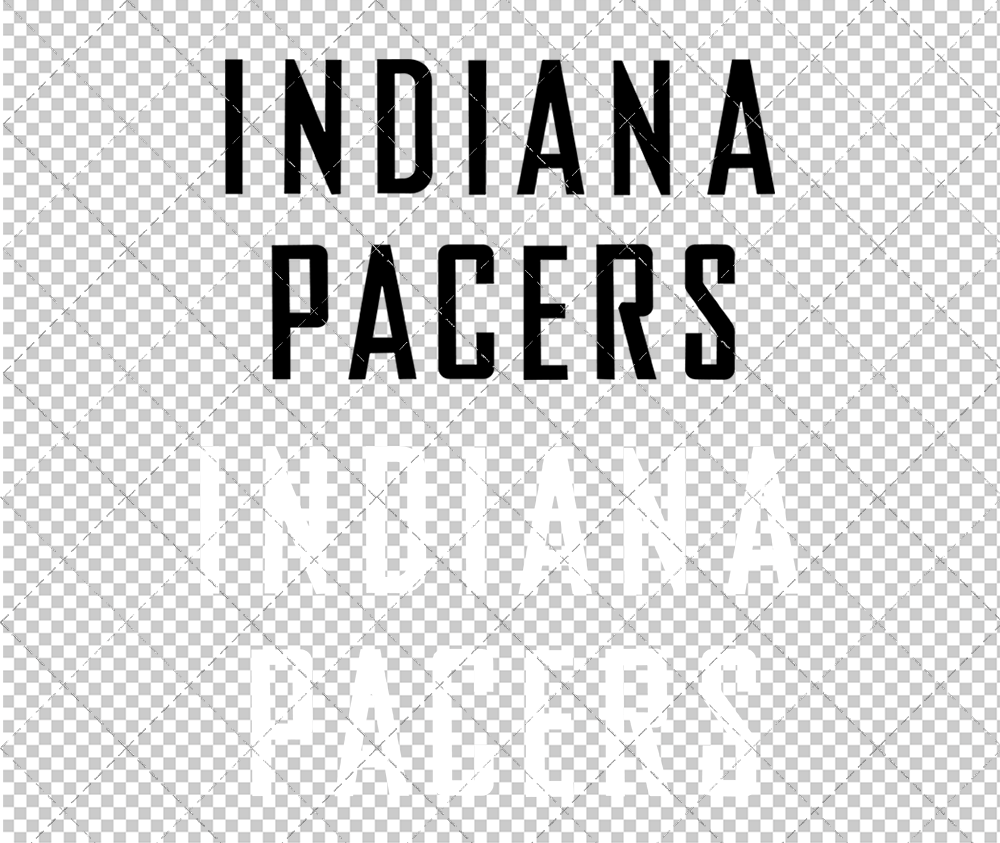 Indiana Pacers Wordmark 2005 003, Svg, Dxf, Eps, Png - SvgShopArt