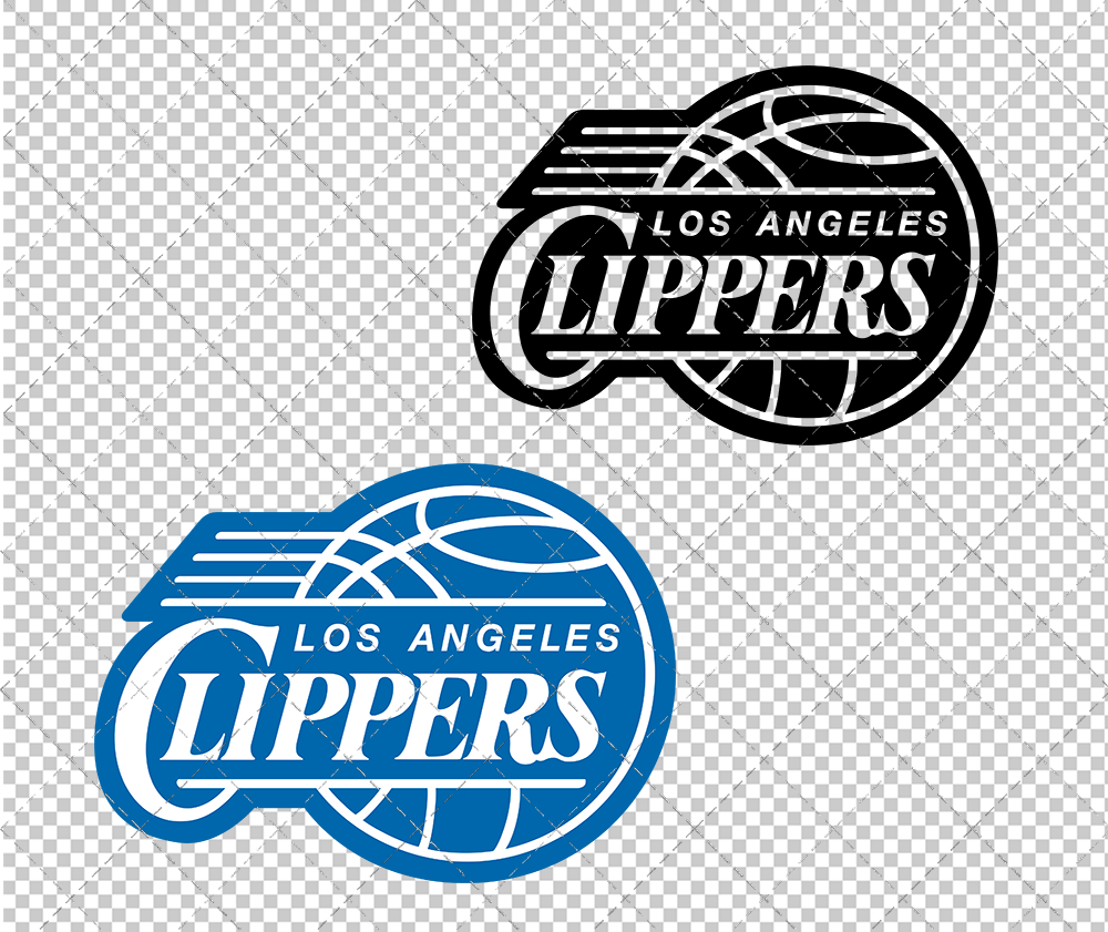Los Angeles Clippers Concept 1984, Svg, Dxf, Eps, Png - SvgShopArt