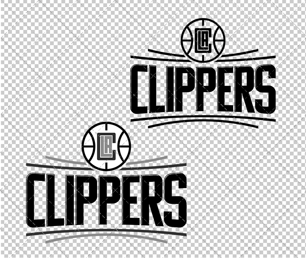 Los Angeles Clippers Concept 2018 004, Svg, Dxf, Eps, Png - SvgShopArt