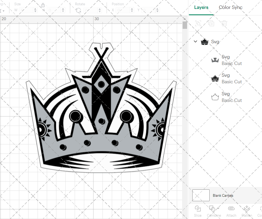 Los Angeles Kings Alternate 2011, Svg, Dxf, Eps, Png - SvgShopArt