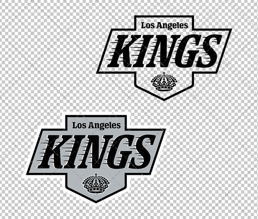 Los Angeles Kings Secondary 2024, Svg, Dxf, Eps, Png - SvgShopArt