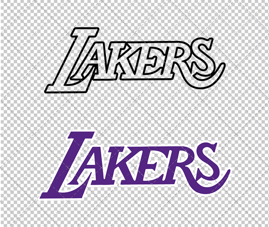 Los Angeles Lakers Jersey 1965 003, Svg, Dxf, Eps, Png - SvgShopArt