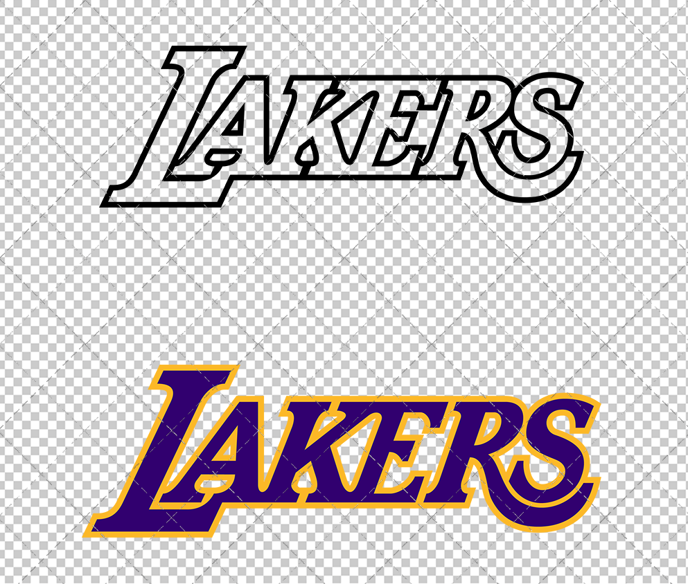 Los Angeles Lakers Jersey 2023, Svg, Dxf, Eps, Png - SvgShopArt