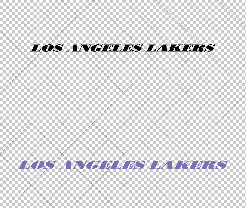 Los Angeles Lakers Wordmark 1995, Svg, Dxf, Eps, Png - SvgShopArt