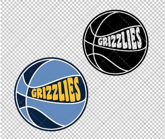 Memphis Grizzlies Concept 2018 003, Svg, Dxf, Eps, Png - SvgShopArt