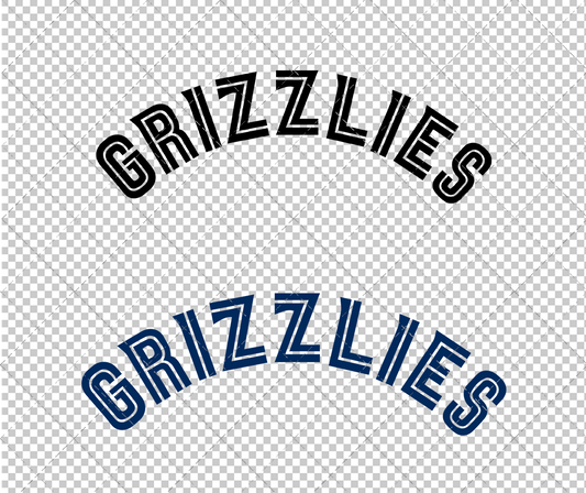 Memphis Grizzlies Jersey 2004, Svg, Dxf, Eps, Png - SvgShopArt