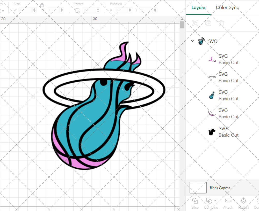 Miami Heat Vice 2017, Svg, Dxf, Eps, Png - SvgShopArt