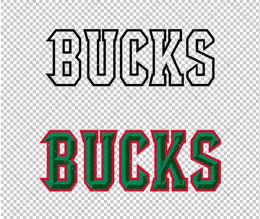 Milwaukee Bucks Jersey 2006 002, Svg, Dxf, Eps, Png - SvgShopArt