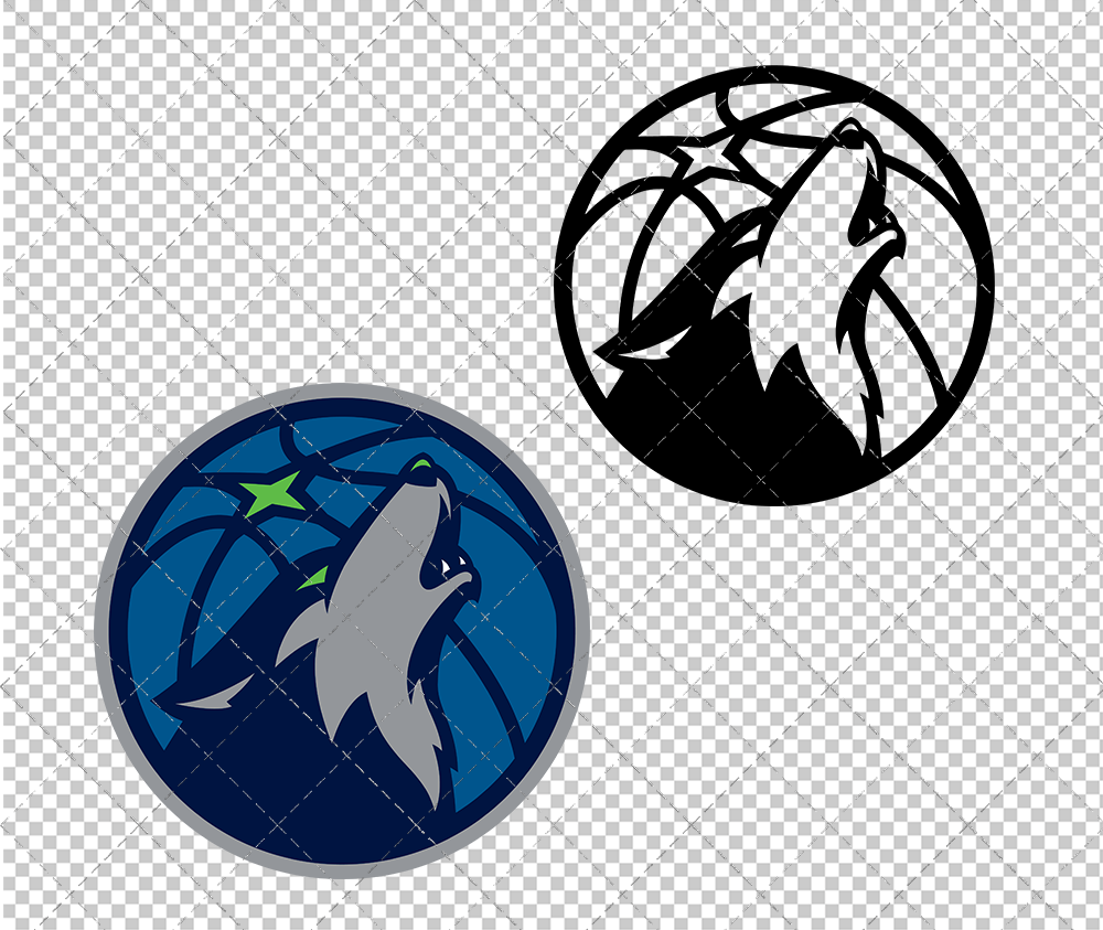 Minnesota Timberwolves Alternate 2017, Svg, Dxf, Eps, Png - SvgShopArt