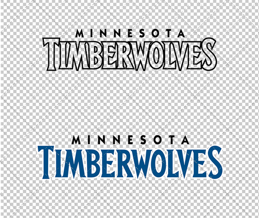 Minnesota Timberwolves Wordmark 2008, Svg, Dxf, Eps, Png - SvgShopArt