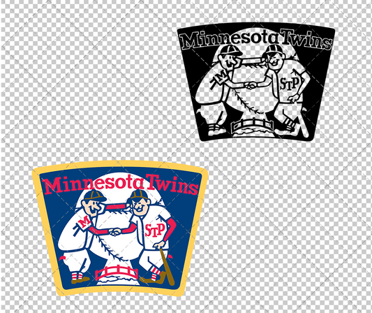 Minnesota Twins Alternate 1961 002, Svg, Dxf, Eps, Png - SvgShopArt