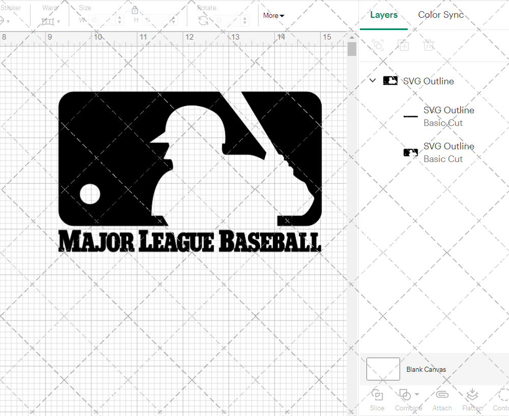 MLB Logo Alternate 1969, Svg, Dxf, Eps, Png - SvgShopArt