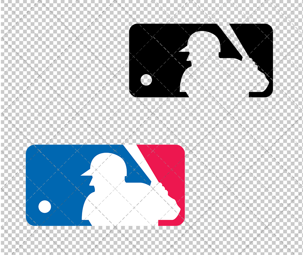 MLB Logo Symbol 1969, Svg, Dxf, Eps, Png - SvgShopArt
