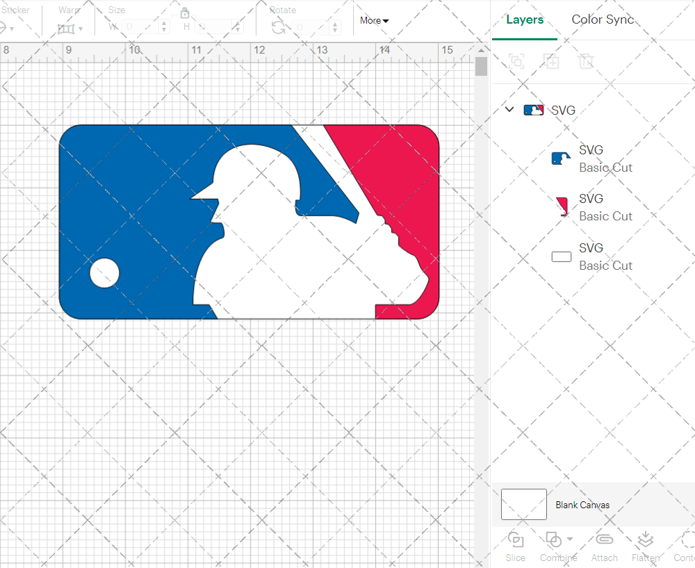 MLB Logo Symbol 1969, Svg, Dxf, Eps, Png - SvgShopArt