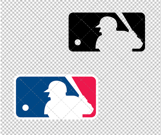 MLB Logo Symbol 1992, Svg, Dxf, Eps, Png - SvgShopArt