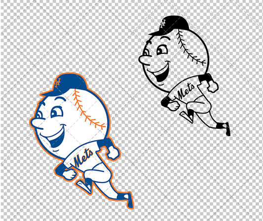 New York Mets Alternate 2014, Svg, Dxf, Eps, Png - SvgShopArt