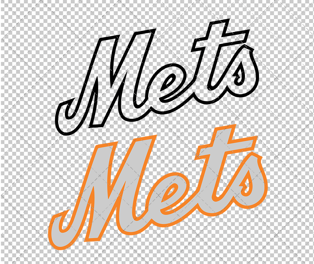 New York Mets Jersey 1983, Svg, Dxf, Eps, Png - SvgShopArt