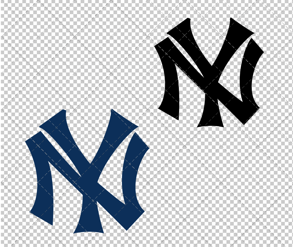 New York Yankees 1915, Svg, Dxf, Eps, Png - SvgShopArt