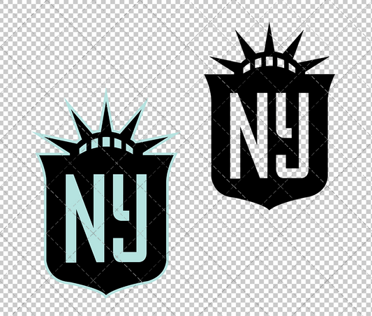NJ/NY Gotham FC 2021, Svg, Dxf, Eps, Png