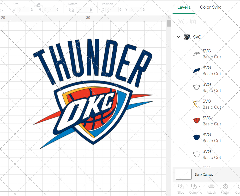 Oklahoma City Thunder 2008, Svg, Dxf, Eps, Png - SvgShopArt
