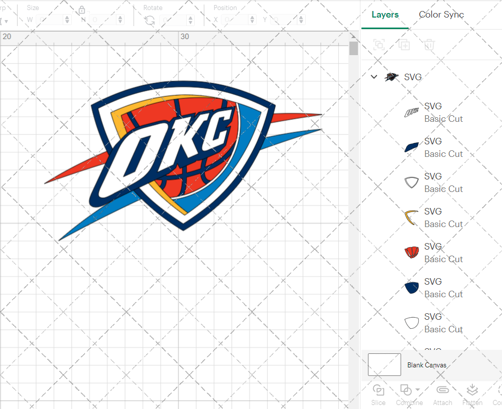 Oklahoma City Thunder Alternate 2008, Svg, Dxf, Eps, Png - SvgShopArt