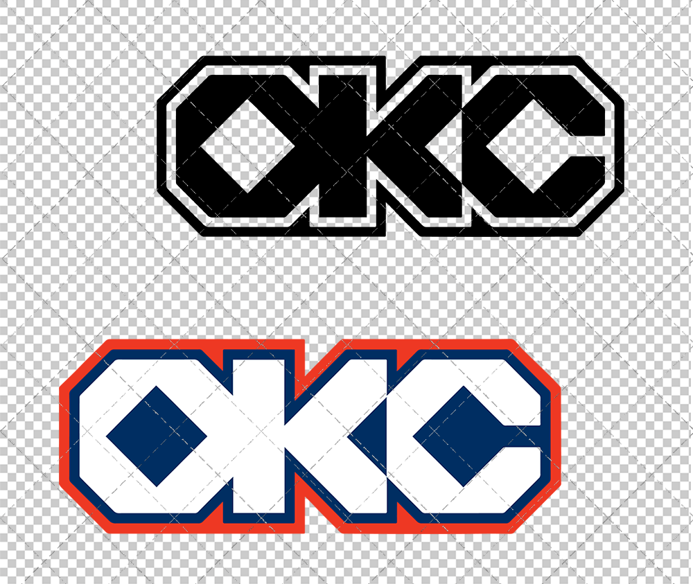 Oklahoma City Thunder Alternate 2018, Svg, Dxf, Eps, Png - SvgShopArt