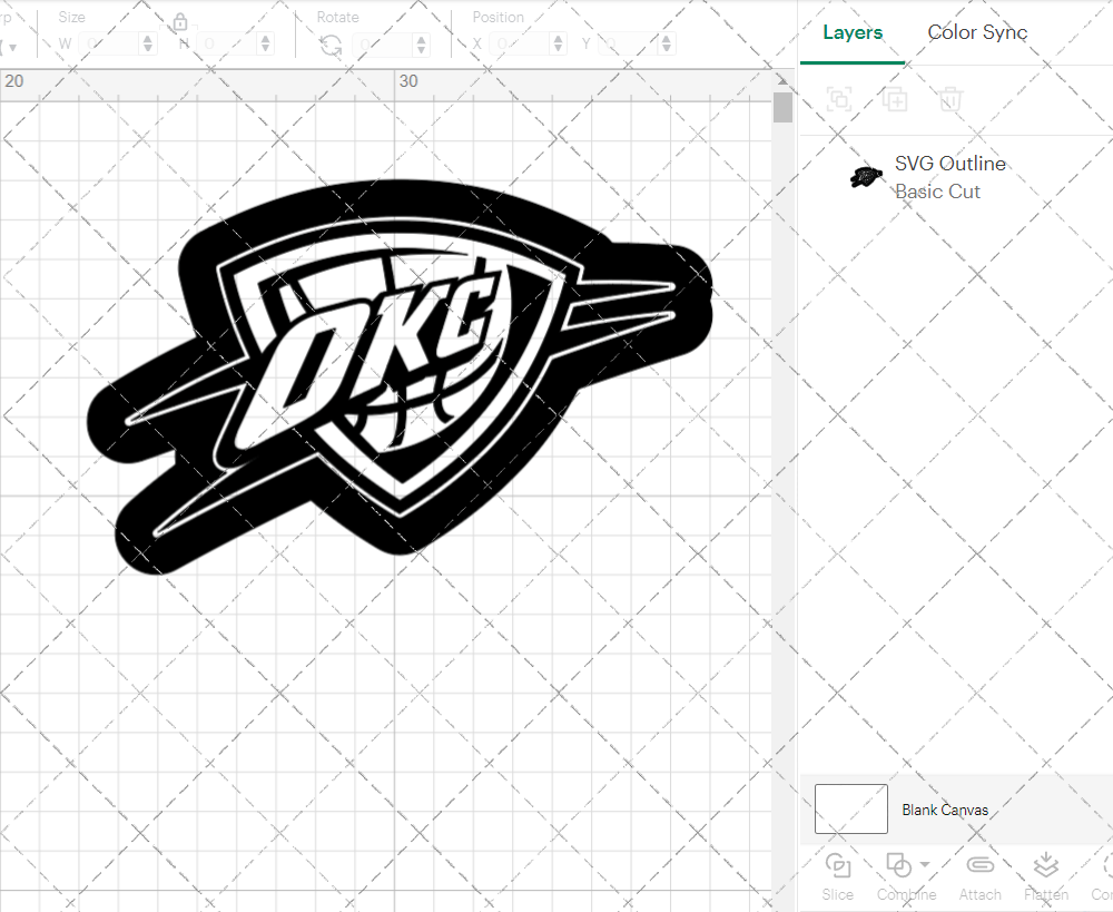 Oklahoma City Thunder Concept 2008 002, Svg, Dxf, Eps, Png - SvgShopArt