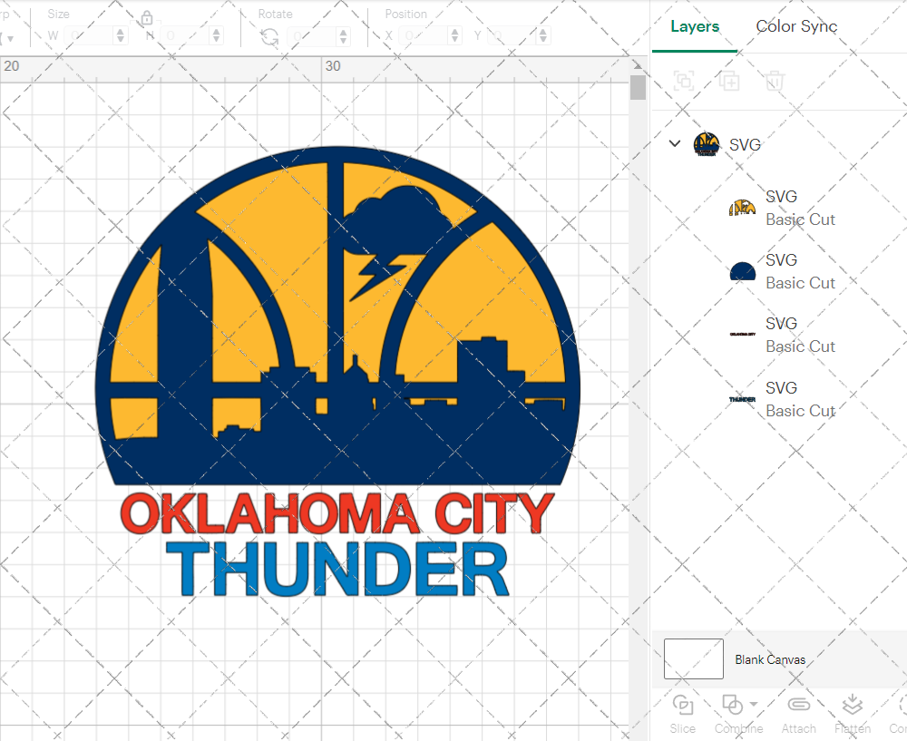 Oklahoma City Thunder Concept 2008 007, Svg, Dxf, Eps, Png - SvgShopArt