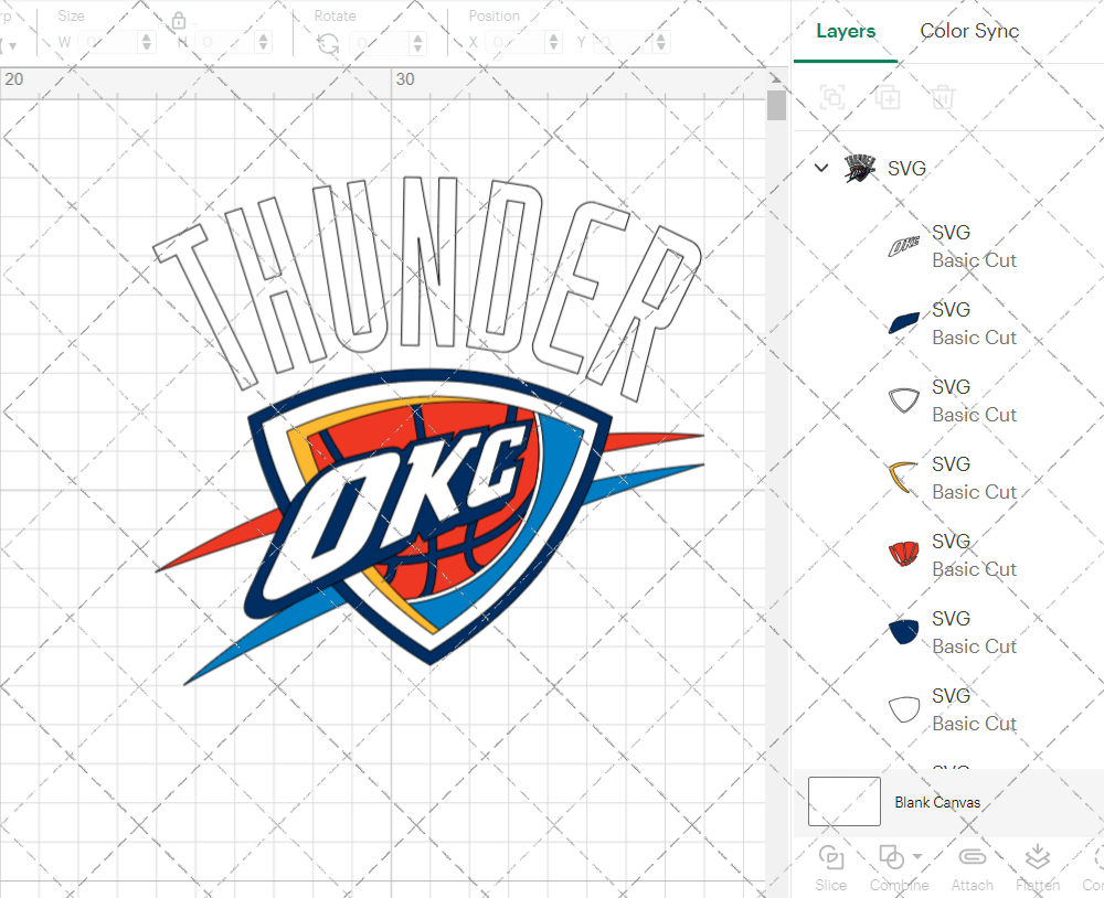 Oklahoma City Thunder Secondary 2008, Svg, Dxf, Eps, Png - SvgShopArt