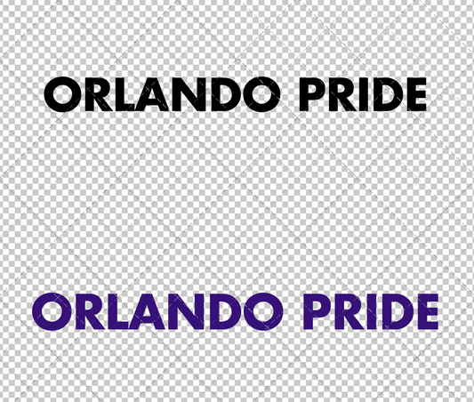Orlando Pride Wordmark 2016, Svg, Dxf, Eps, Png