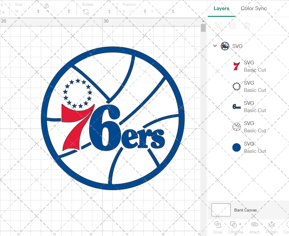 Philadelphia 76ers 1977, Svg, Dxf, Eps, Png - SvgShopArt