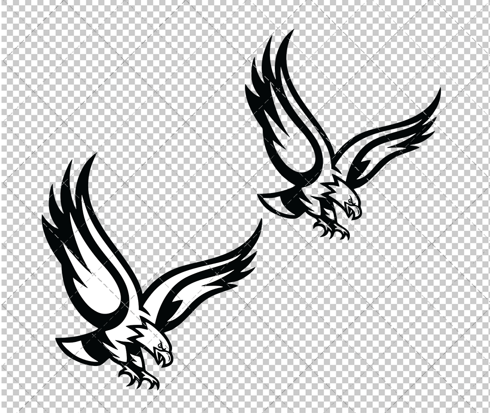 Philadelphia Eagles Concept 1996 006, Svg, Dxf, Eps, Png - SvgShopArt