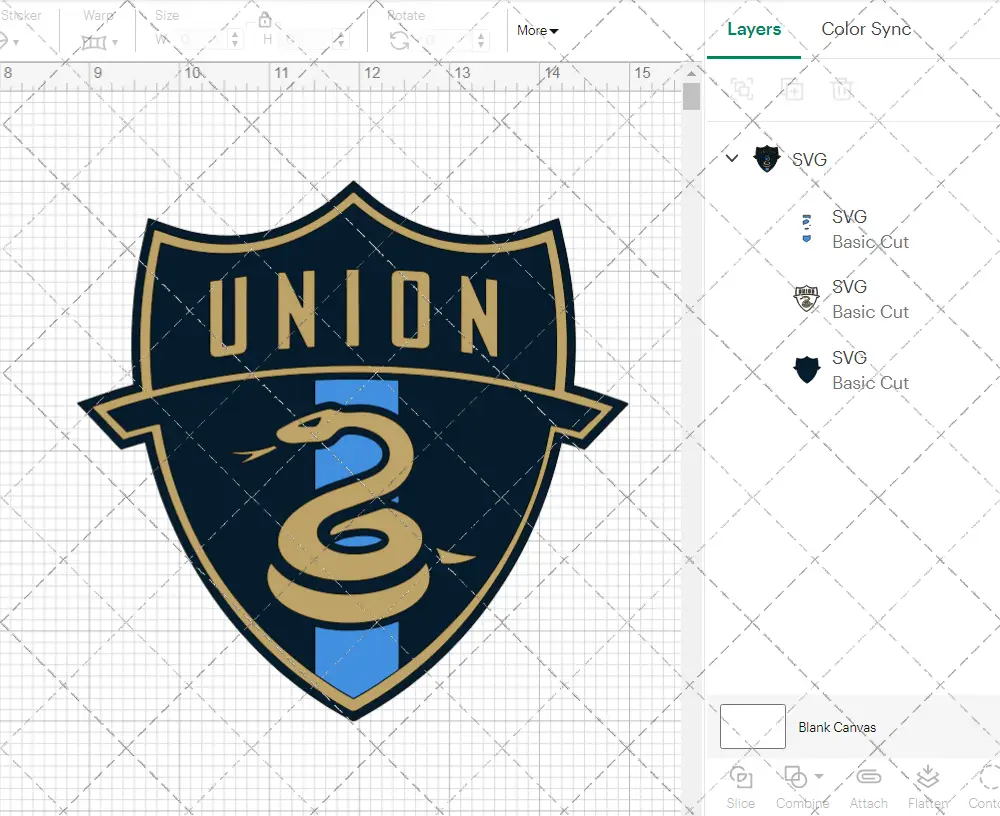 Philadelphia Union Secondary 2018, Svg, Dxf, Eps, Png - SvgShopArt
