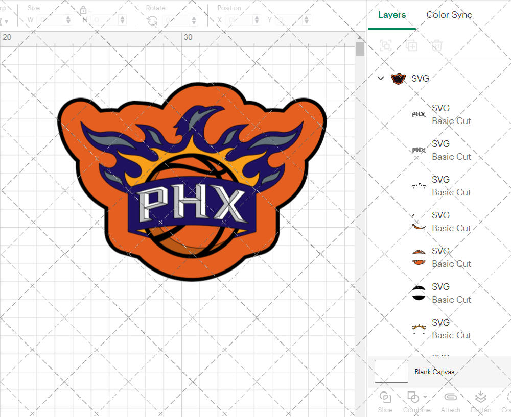 Phoenix Suns Concept 2013 002, Svg, Dxf, Eps, Png - SvgShopArt