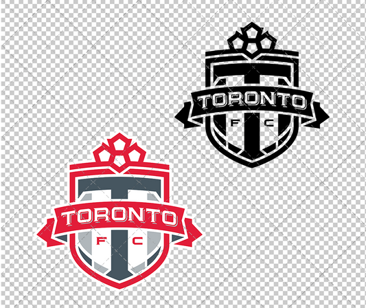 Toronto FC 2007, Svg, Dxf, Eps, Png - SvgShopArt