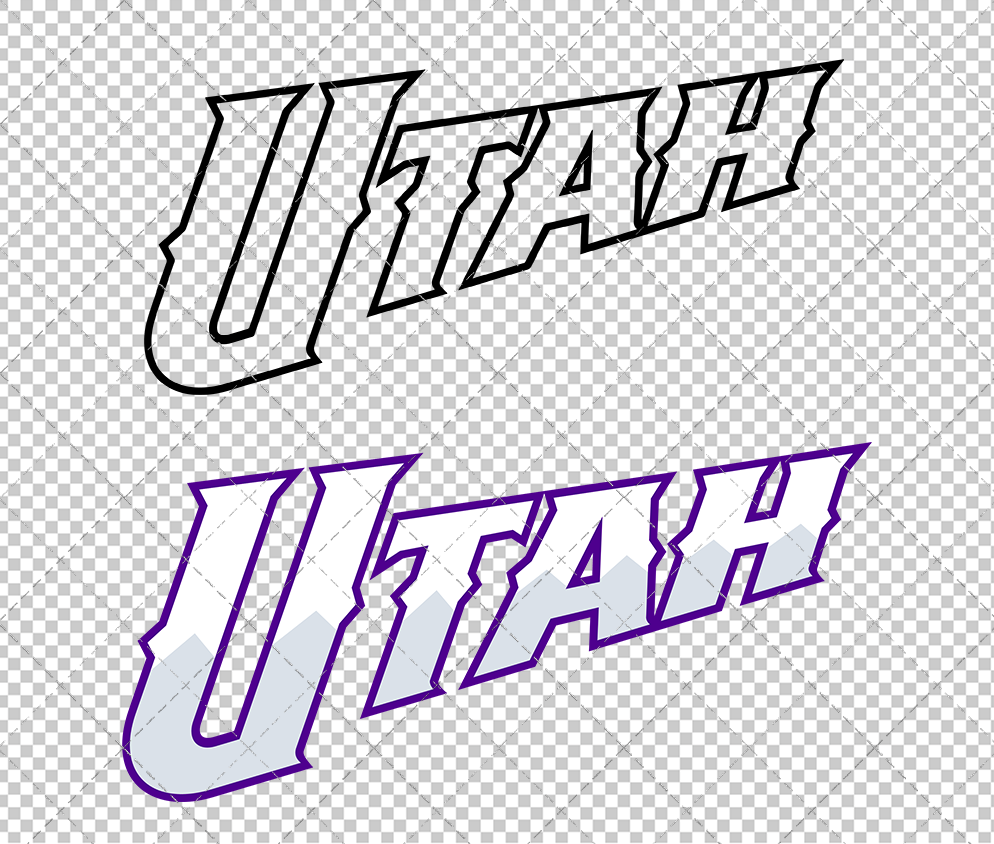 Utah Jazz Jersey 2025 002, Svg, Dxf, Eps, Png - SvgShopArt