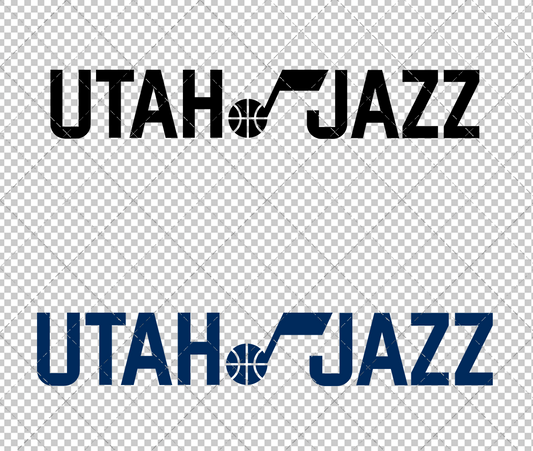 Utah Jazz Wordmark 2022 003, Svg, Dxf, Eps, Png - SvgShopArt