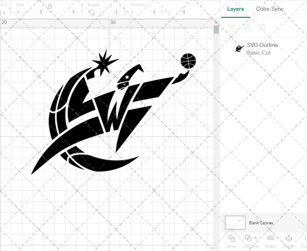Washington Wizards Alternate 2011 005, Svg, Dxf, Eps, Png - SvgShopArt