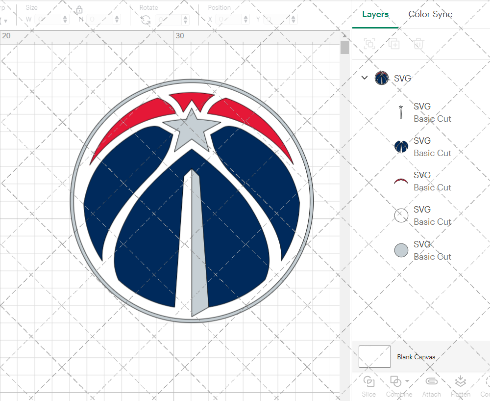 Washington Wizards Alternate 2011, Svg, Dxf, Eps, Png - SvgShopArt