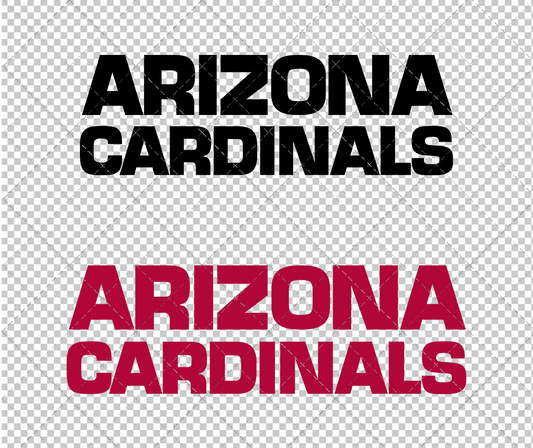 Arizona Cardinals Wordmark 1994 003, Svg, Dxf, Eps, Png - SvgShopArt