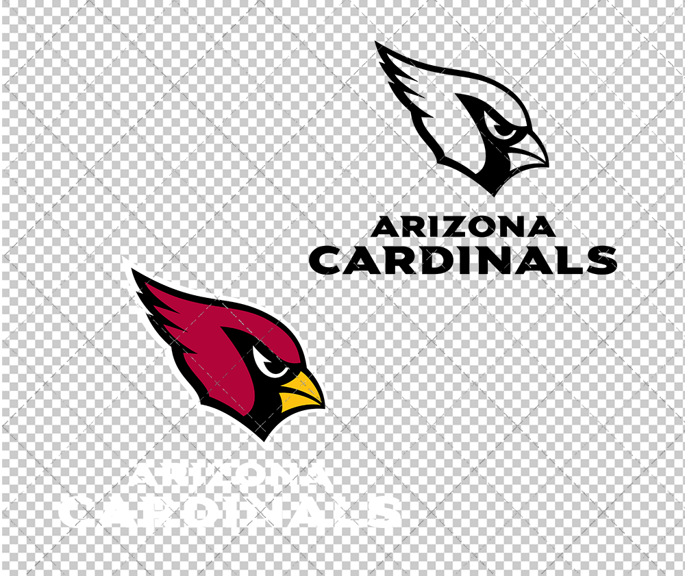 Arizona Cardinals Alternate 2005 003, Svg, Dxf, Eps, Png - SvgShopArt
