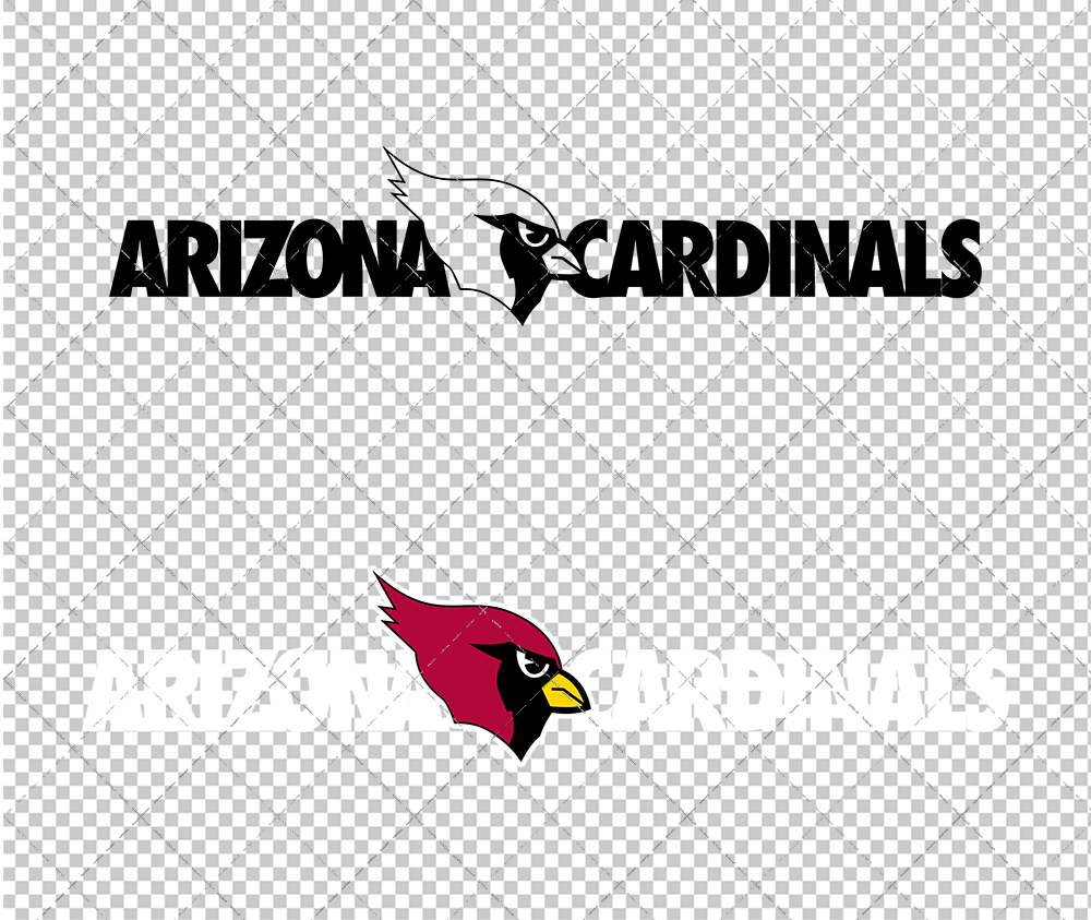 Arizona Cardinals Wordmark 1996 004, Svg, Dxf, Eps, Png - SvgShopArt
